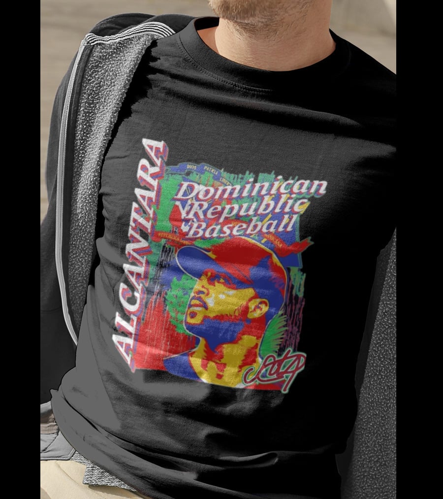 Alcantara Dominican Republic Baseball MLB Sandy T-Shirt