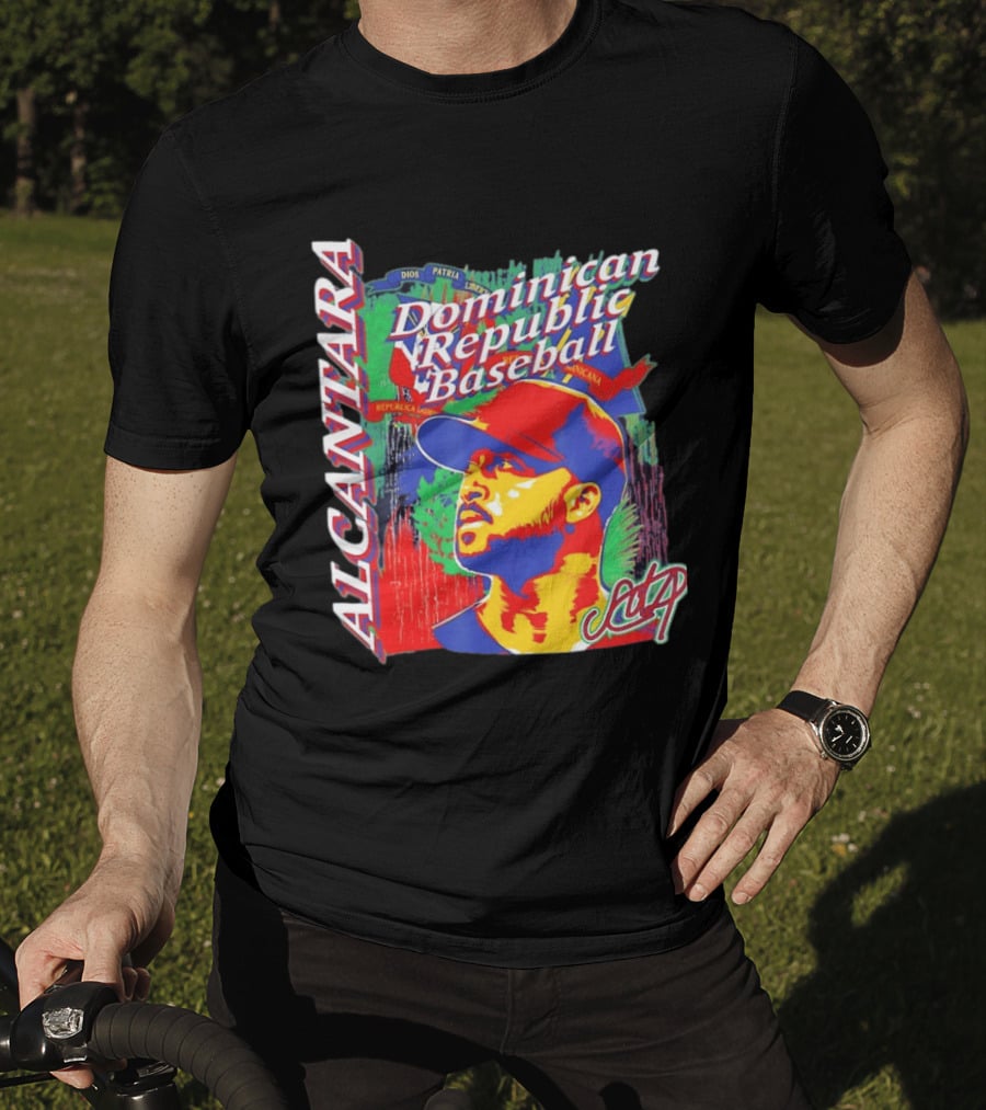 Alcantara Dominican Republic Baseball MLB Sandy T-Shirt