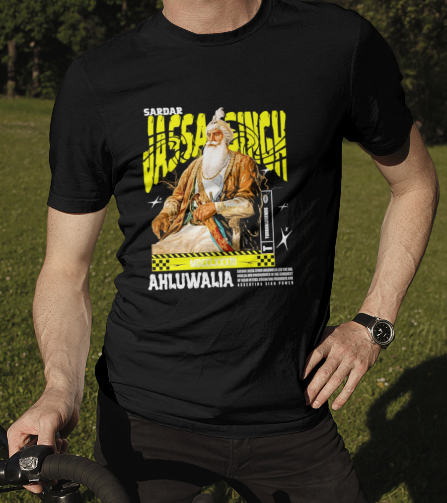 Sardar Jassa Singh Ahluwalia Turban Legends MDCCLXXXIII T-Shirt
