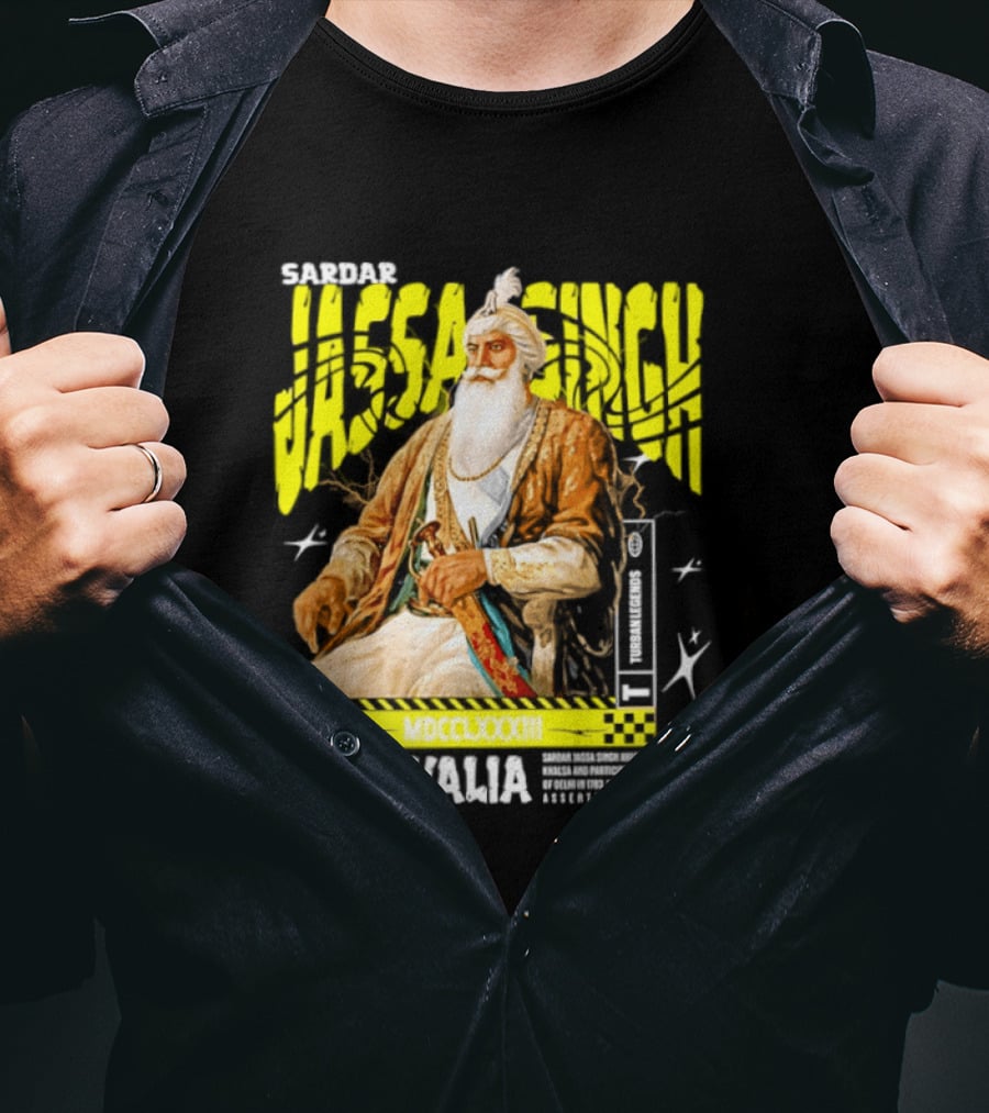 Sardar Jassa Singh Ahluwalia Turban Legends MDCCLXXXIII T-Shirt