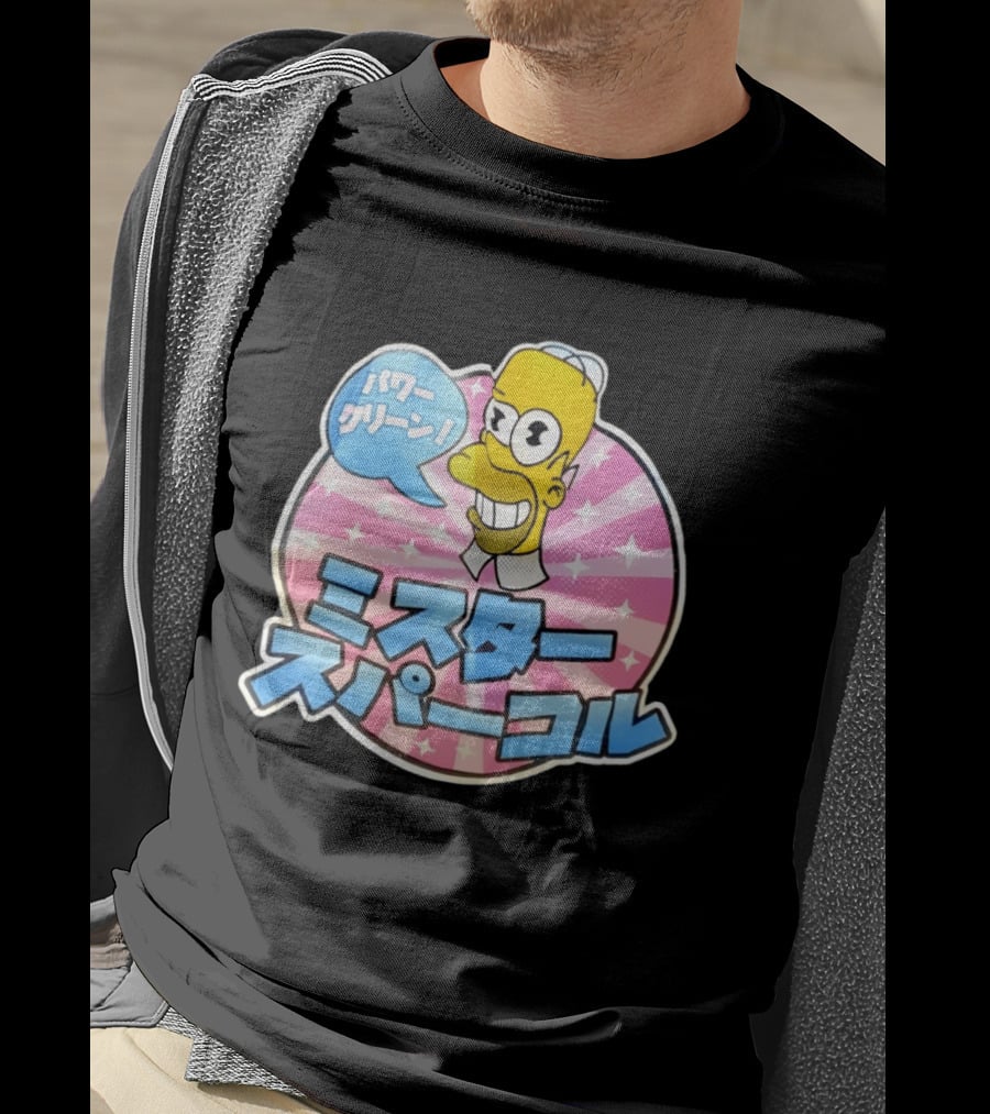 The Simpsons Mr. Sparkle Japanese T-Shirt