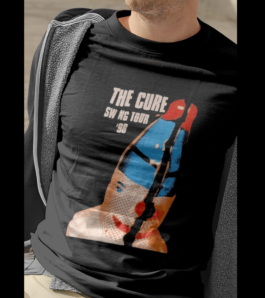 The Cure Swing Tour 96 Clown Face T-Shirt