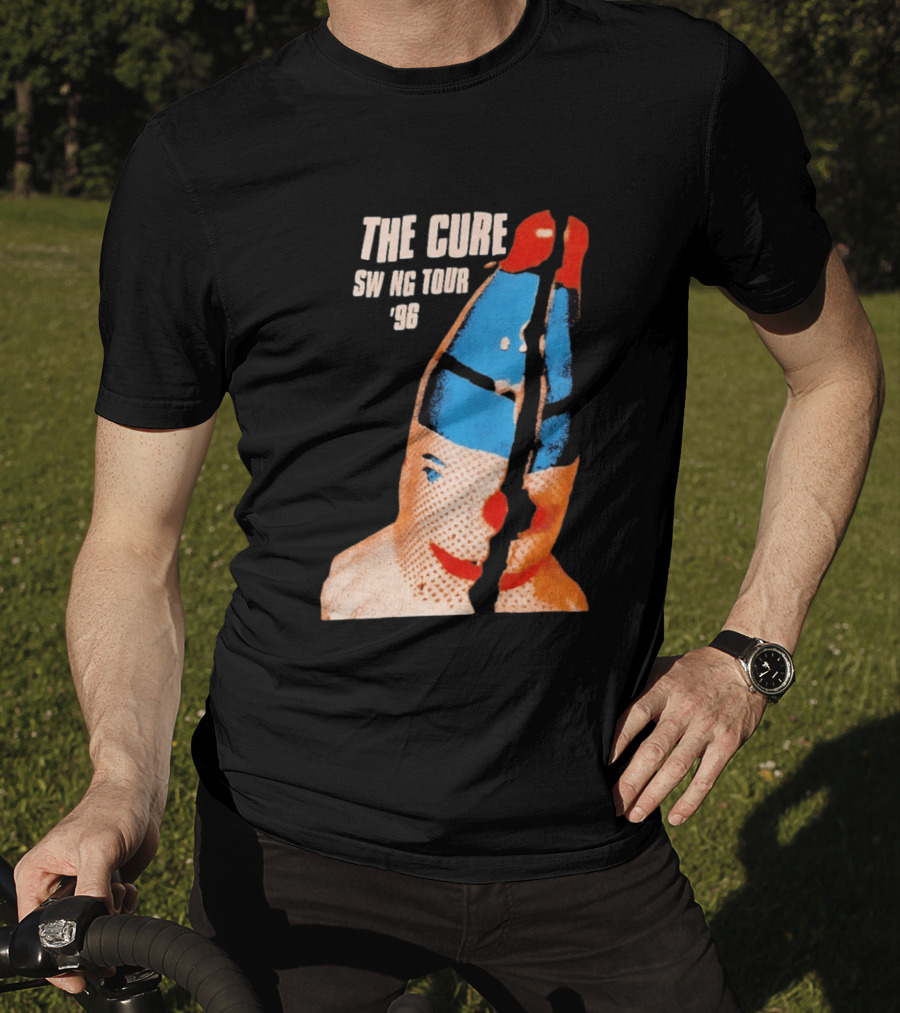 The Cure Swing Tour 96 Clown Face T-Shirt