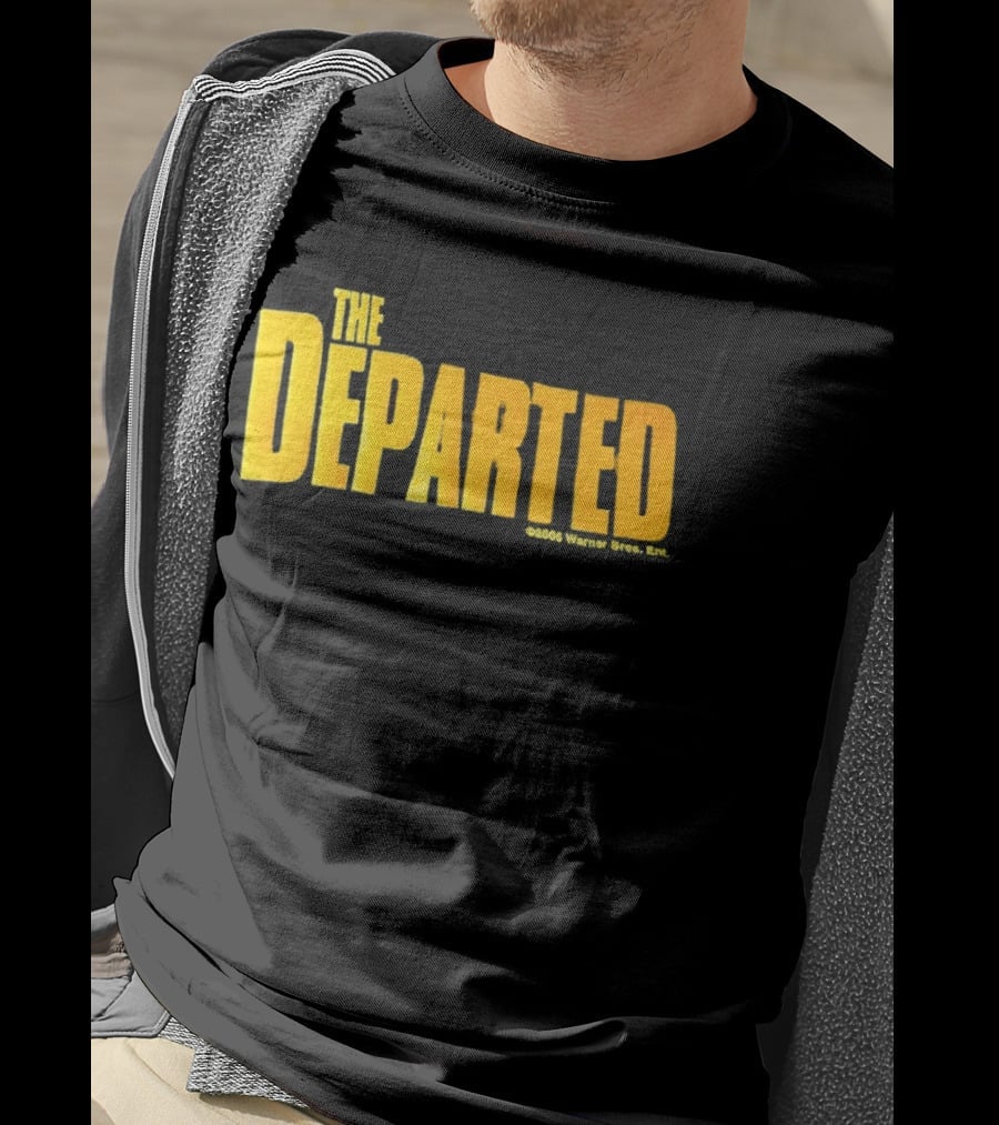The Departed Vintage Style Yellow T-Shirt