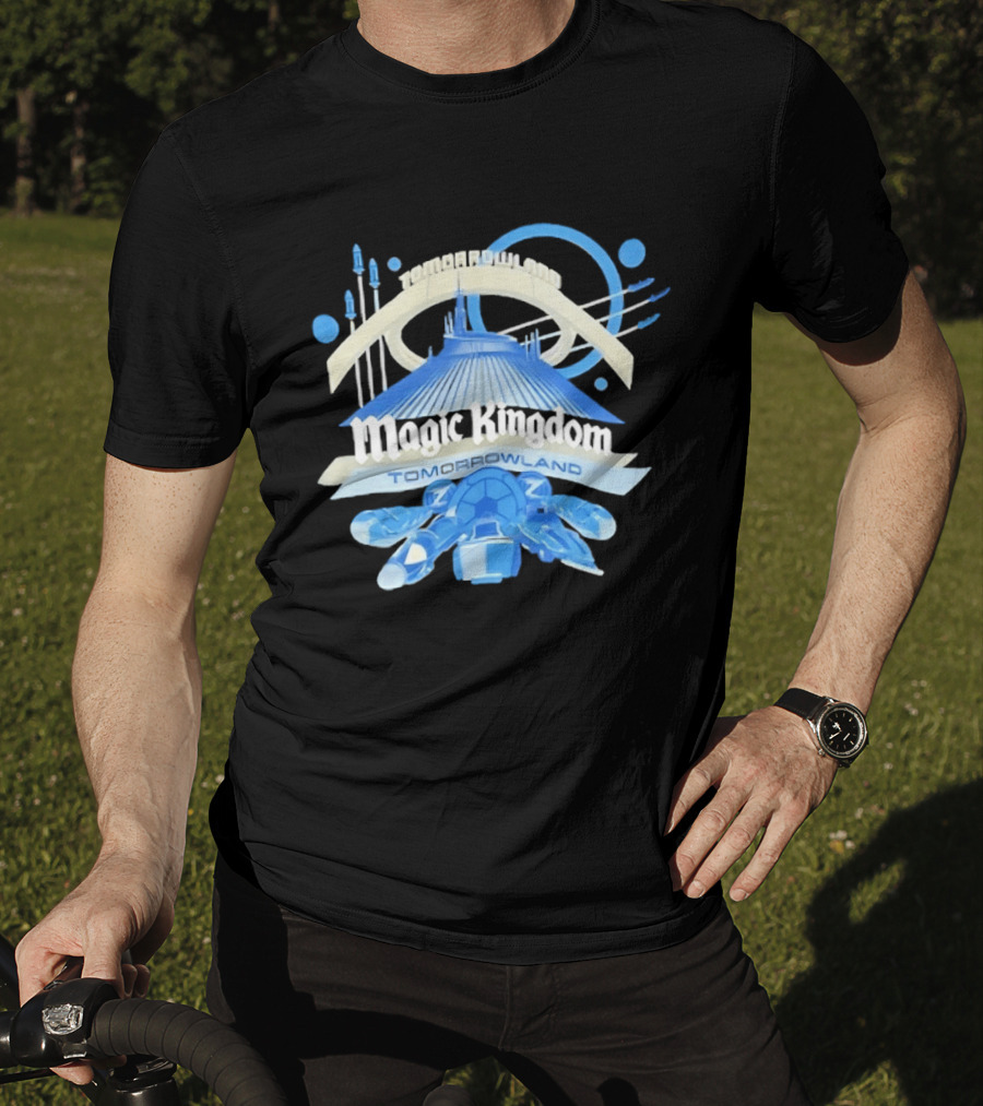 Tomorrowland Magic Kingdom Walt Disney World Spaceship And Futuristic T-Shirt