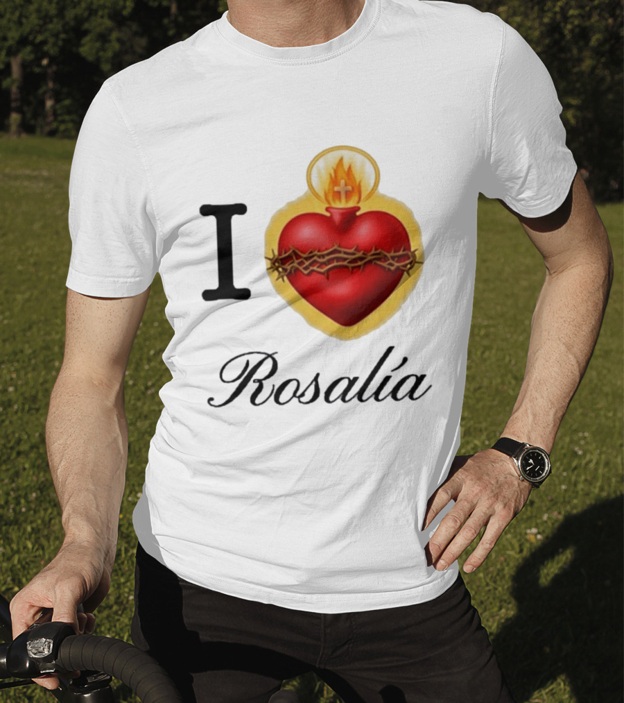 I Love Rosalía Sacred Heart T-Shirt