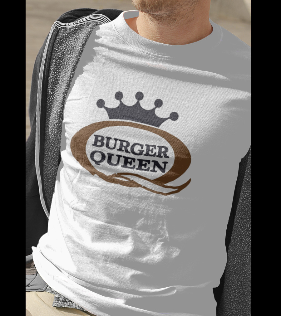 Burger Queen Crown Fast Food T-Shirt