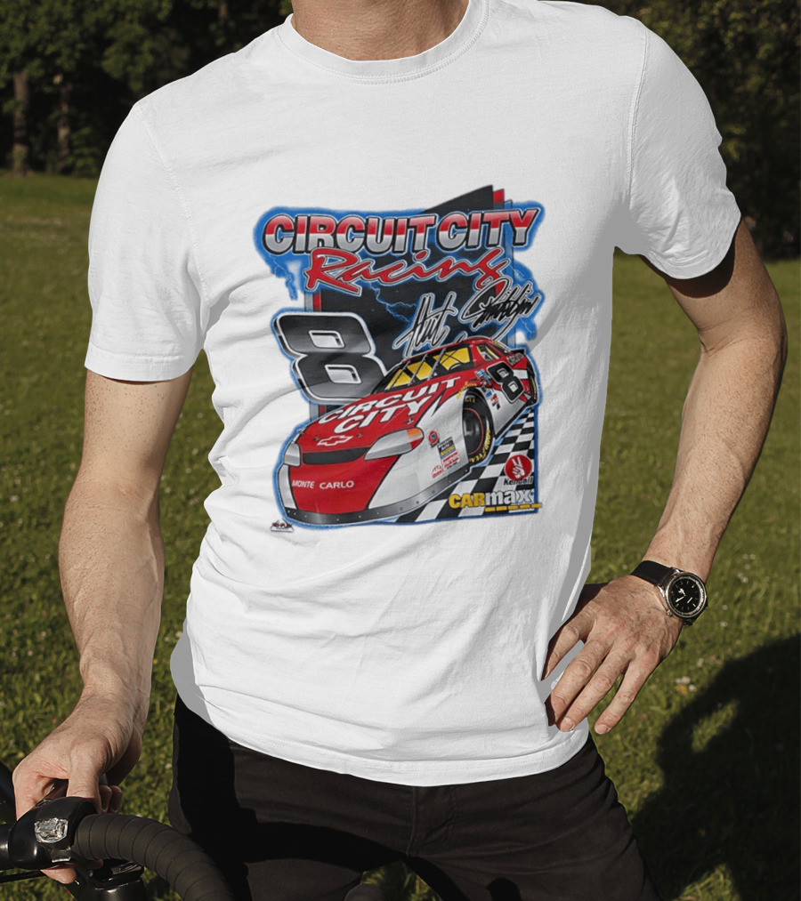 Circuit City Racing Monte Carlo 8 Chevrolet Carmax Kendall NASCAR T-Shirt