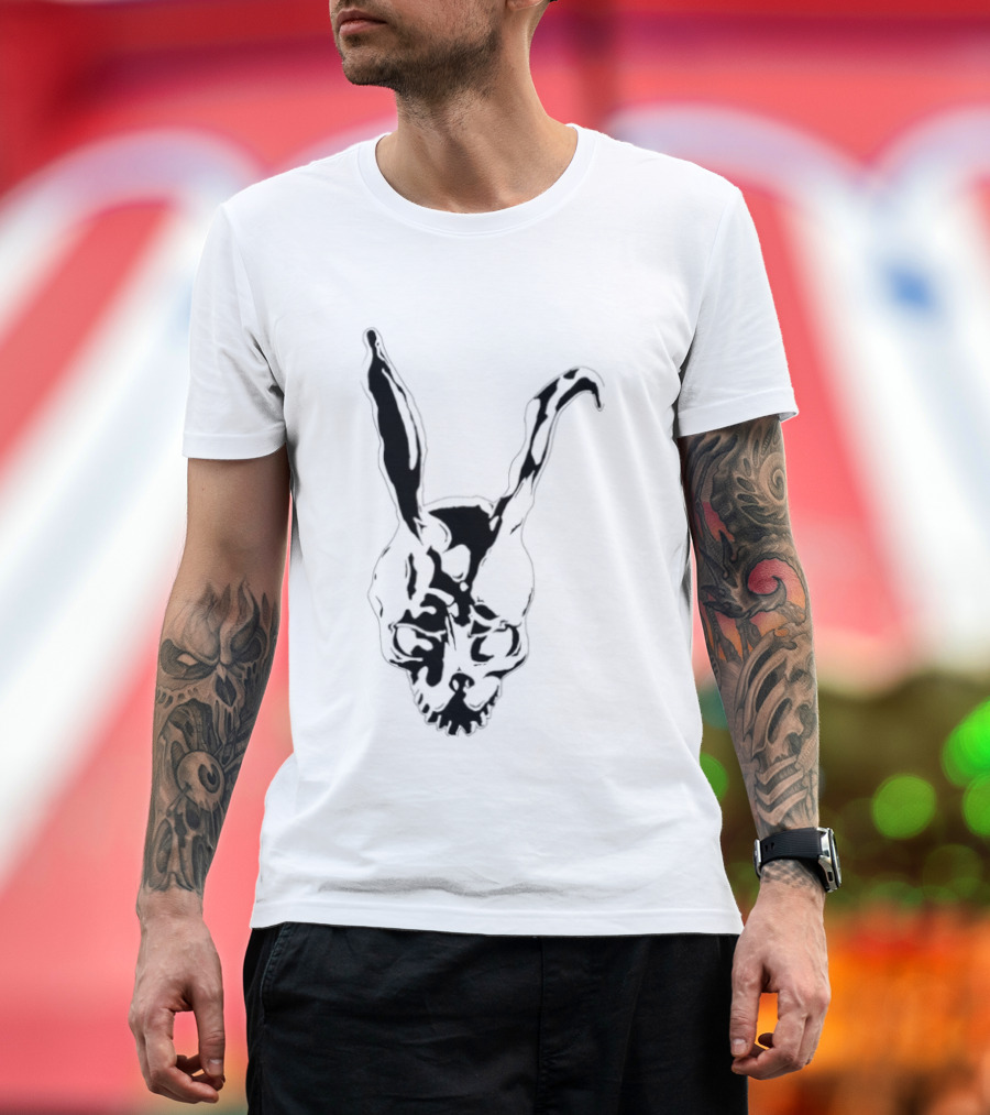 Donnie Darko Frank The Rabbit Skull Mask T-Shirt