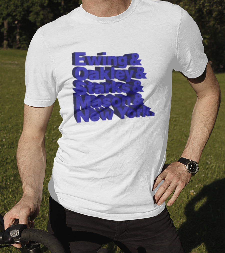 Ewing Oakley Starks Mason New York Knicks Legends T-Shirt