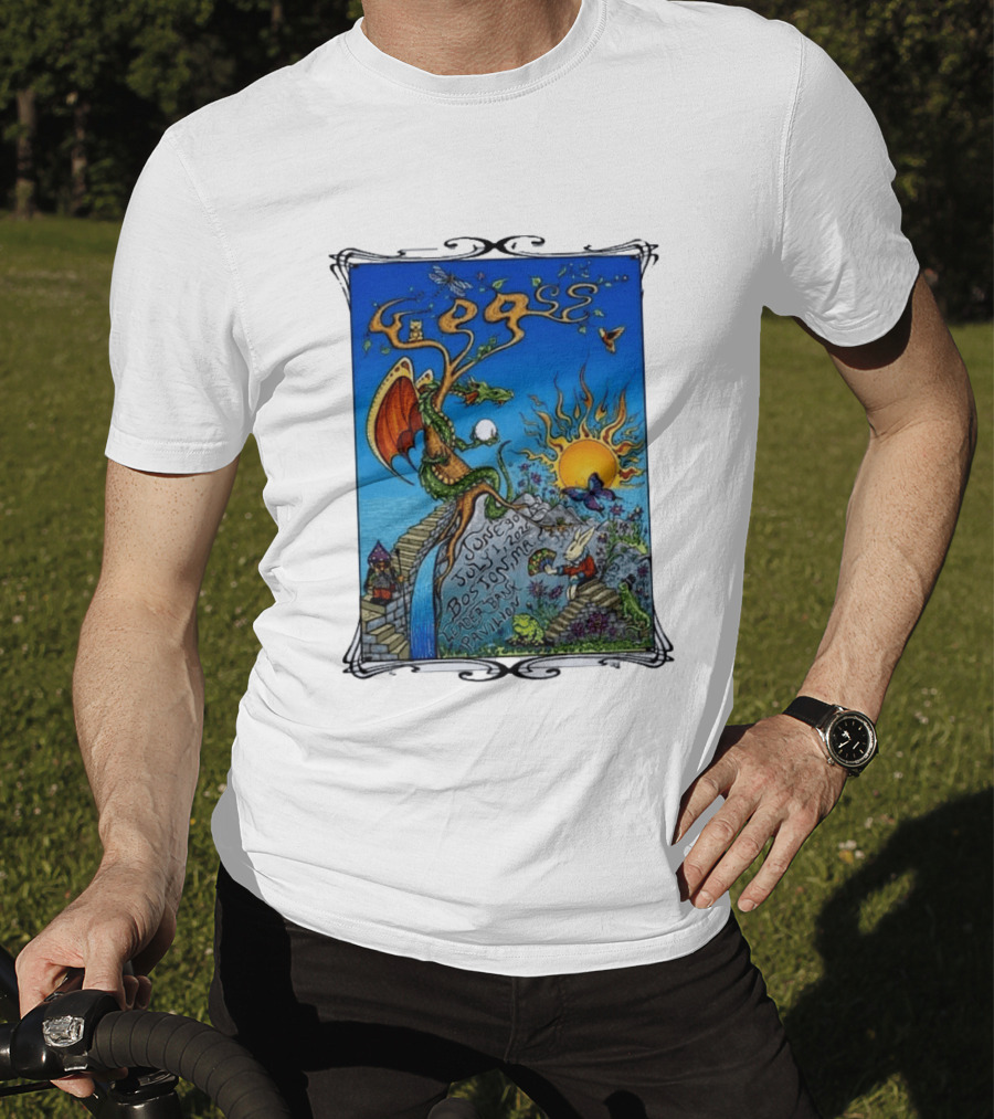 Goose July 2026 Boston Dragon Fantasy Art Leader Bank Pavilion T-Shirt