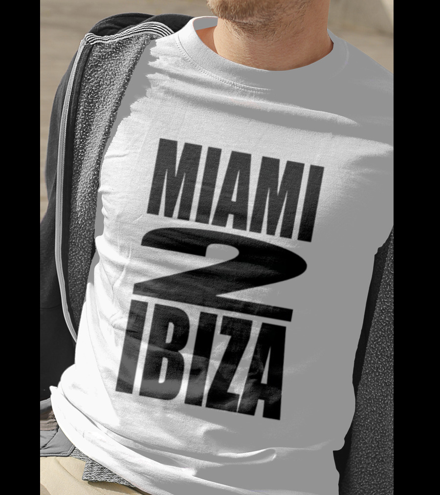 Miami 2 Ibiza Nightclub Party Vibes Electronic Dance Music T-Shirt