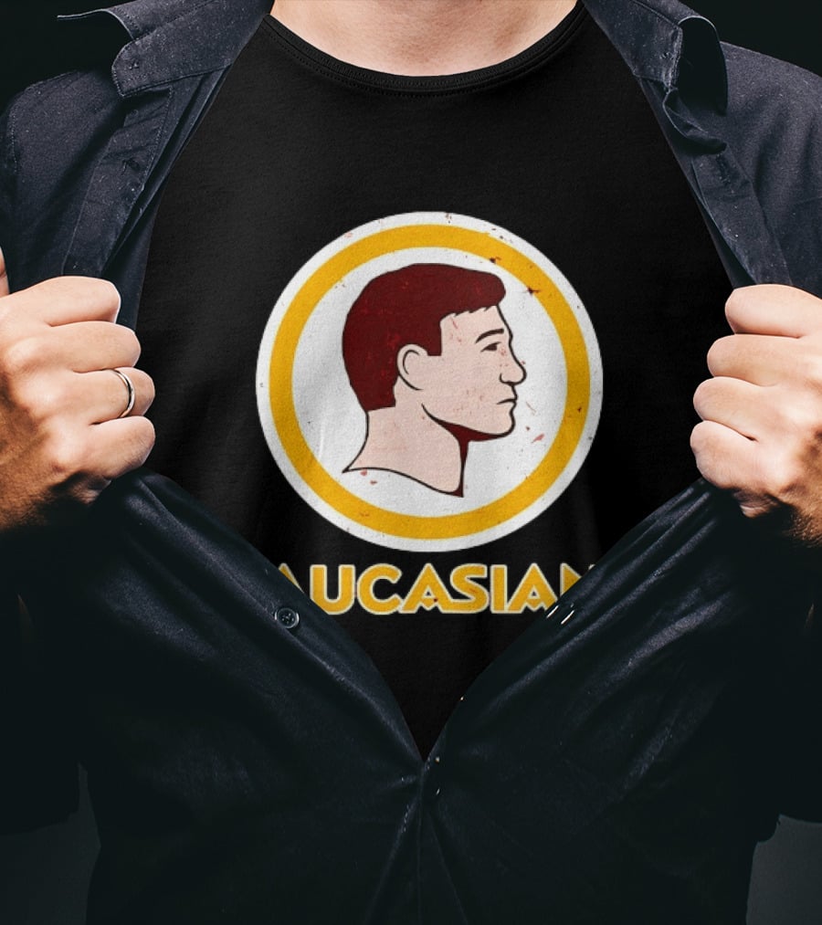 Caucasians Satire Humor Sports Team T-Shirt