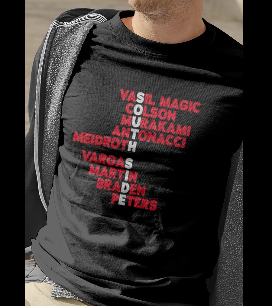 South Side Baseball 2026 Vasil Magic Colson Murakami Antonacci White Sox T-Shirt