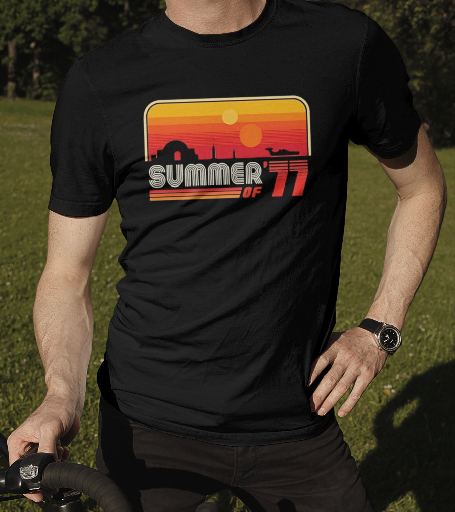 Summer Of '77 Retro Sunset Vibes T-Shirt