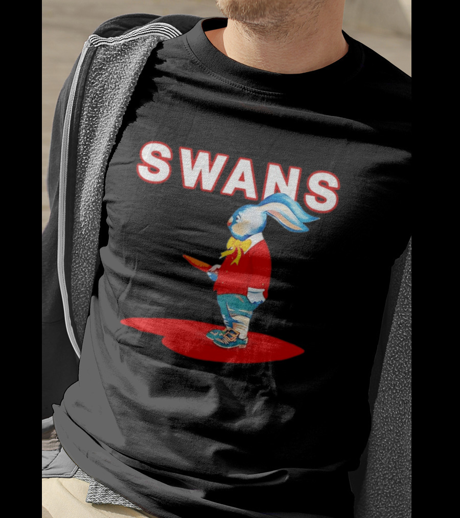 Swans Rabbit With Carrot Red Suit Michael Gira T-Shirt