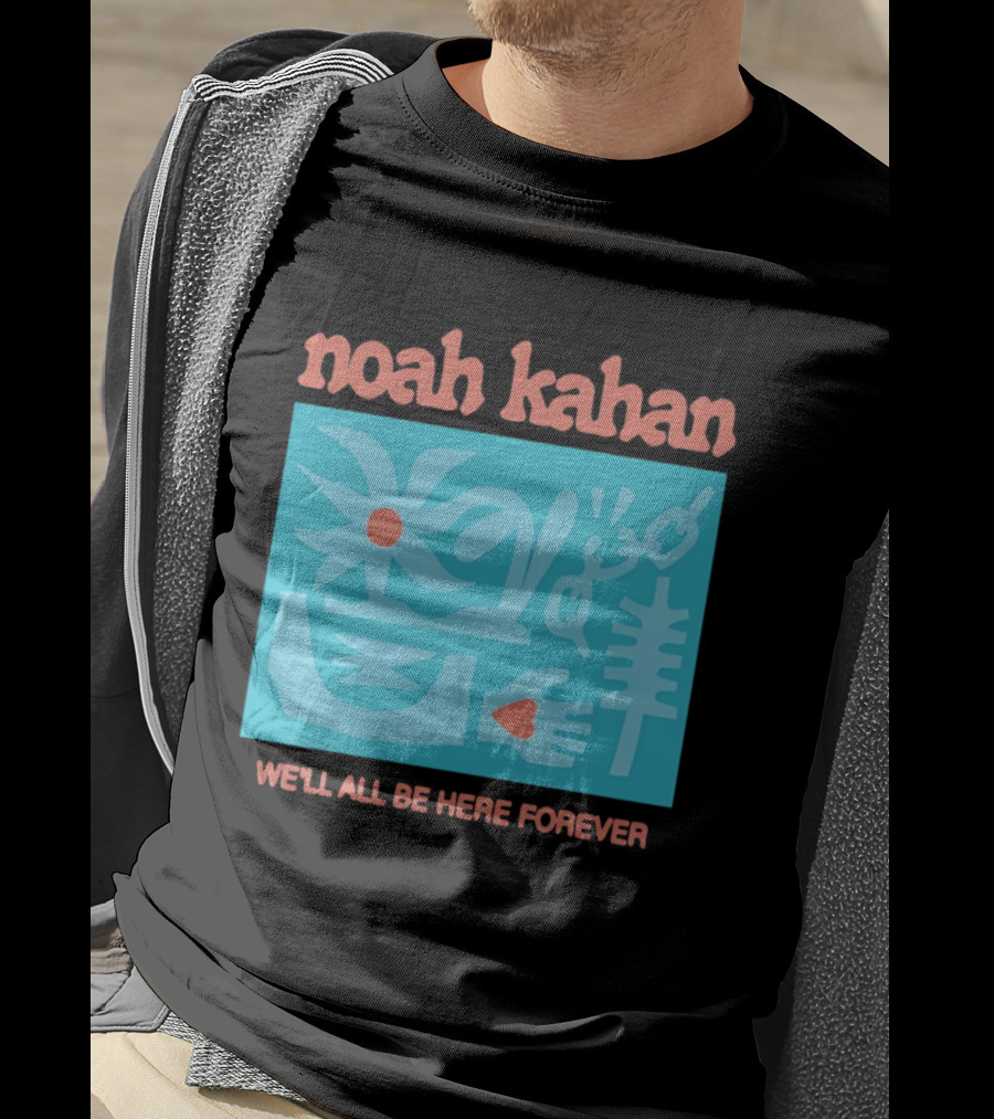 Noah Kahan We'll All Be Here Forever Abstract Symbols And Shapes T-Shirt