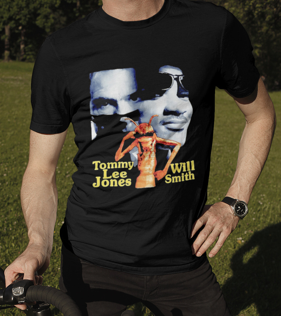 Tommy Lee Jones Will Smith Alien Men In Black T-Shirt