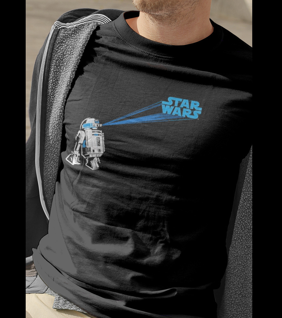 Star Wars R2D2 Projection T-Shirt