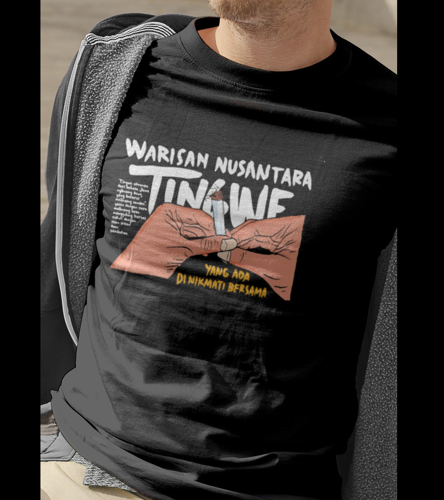 Warisan Nusantara Tingwe Nikmati Bersama Tradisi Dan Budaya T-Shirt