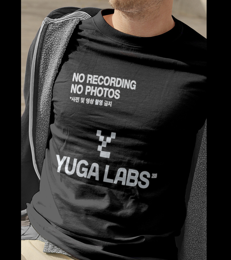Yuga Labs No Recording No Photos 2026 T-Shirt