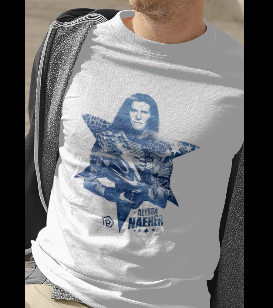 Alyssa Naeher Chicago Stars FC Blue Star T-Shirt