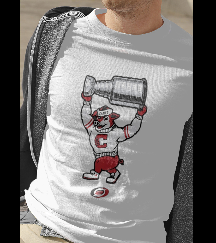 Carolina Hurricanes Stormy Canes Stanley Cup Victory T-Shirt