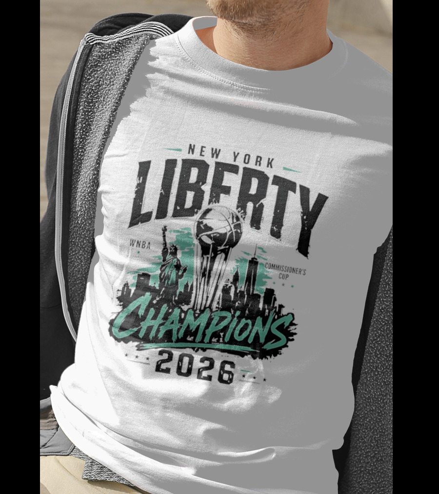 New York Liberty WNBA Champions 2026 T-Shirt