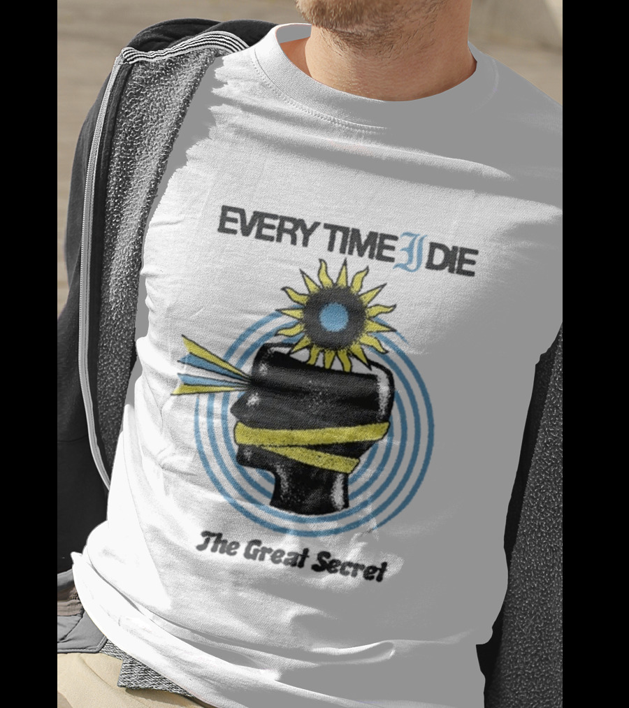 Every Time I Die The Great Secret Sunflower Head Exploding Concept T-Shirt