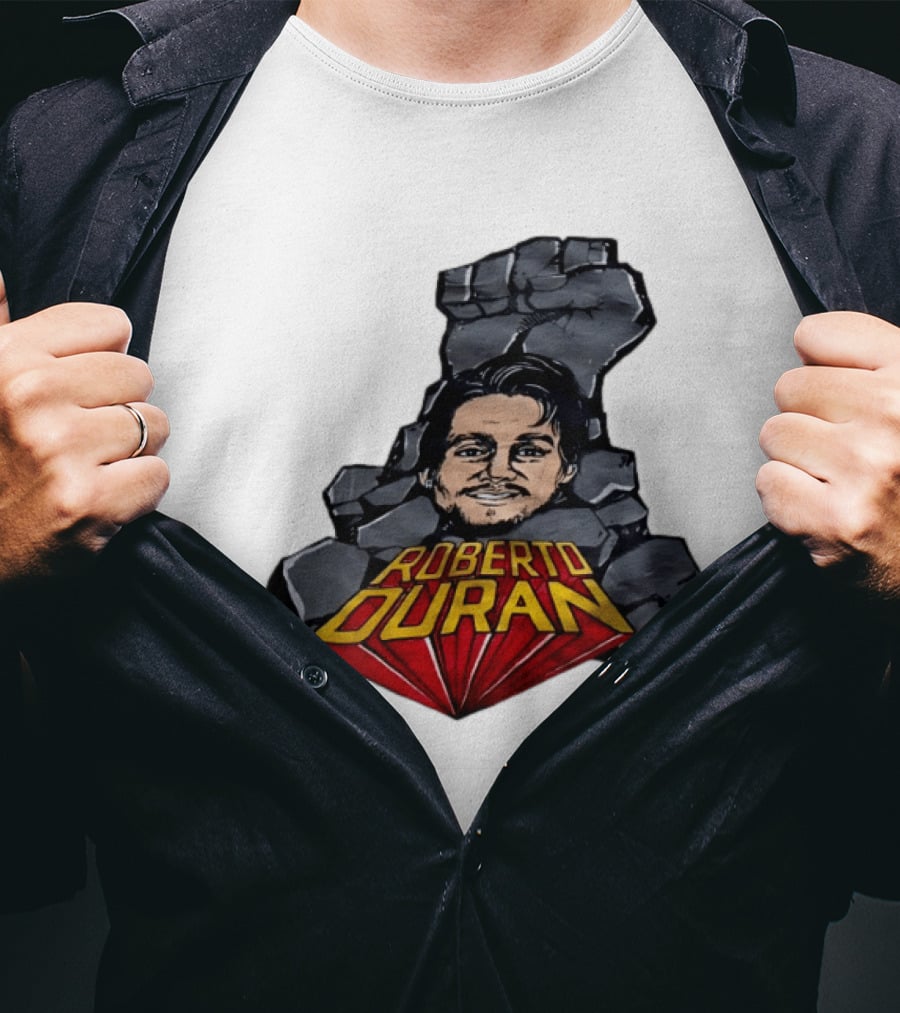 Roberto Duran Fist Iconic Boxing Legend T-Shirt