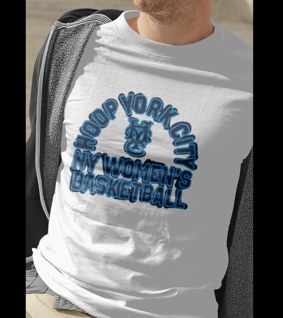Hoop York City NY Women's Basketball New York Knickerbockers Basketball T-Shirt
