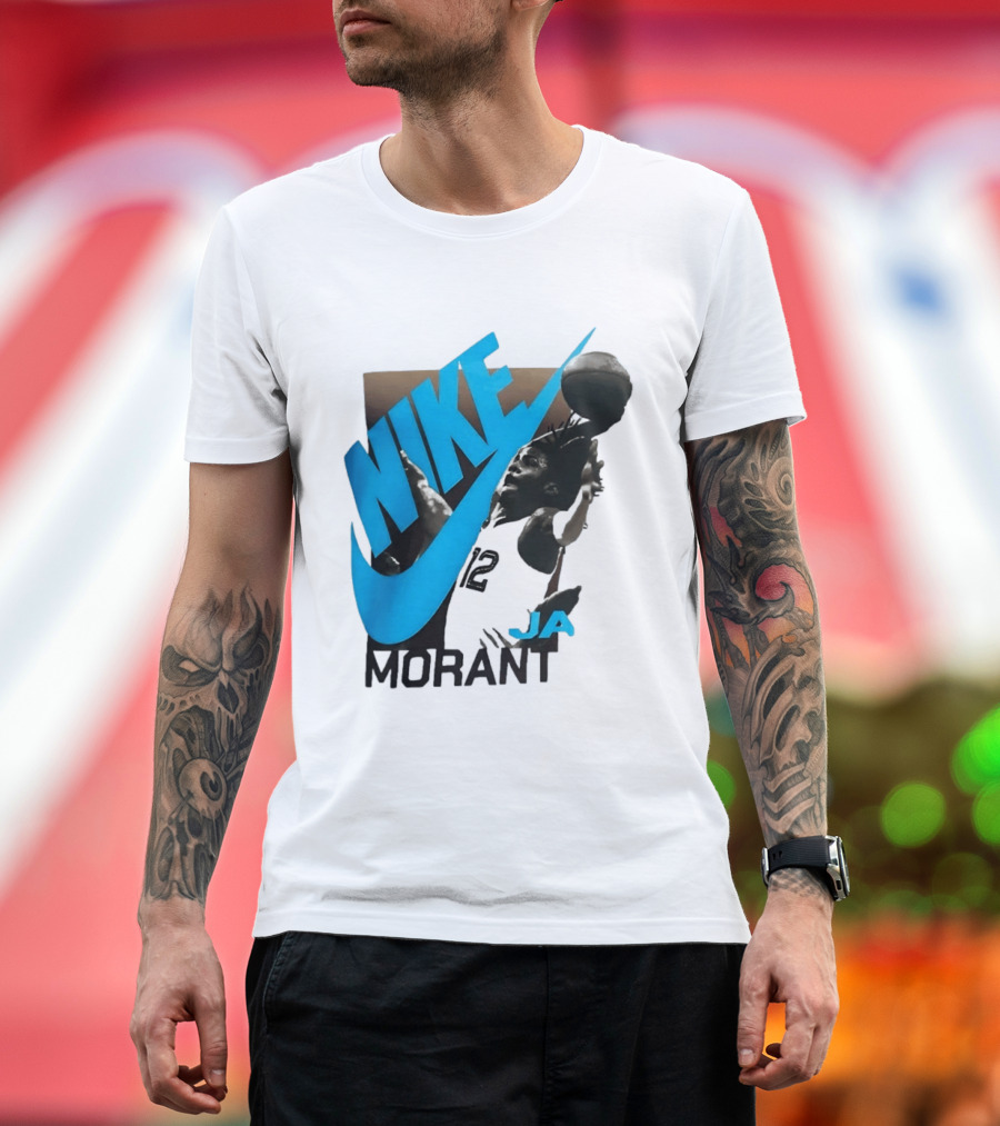Nike Ja Morant 12 Basketball Dunk T-Shirt