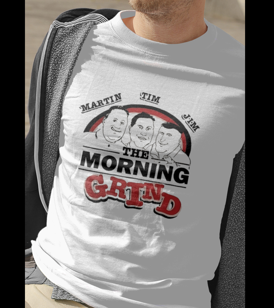 Martin Tim Jim The Morning Grind T-Shirt