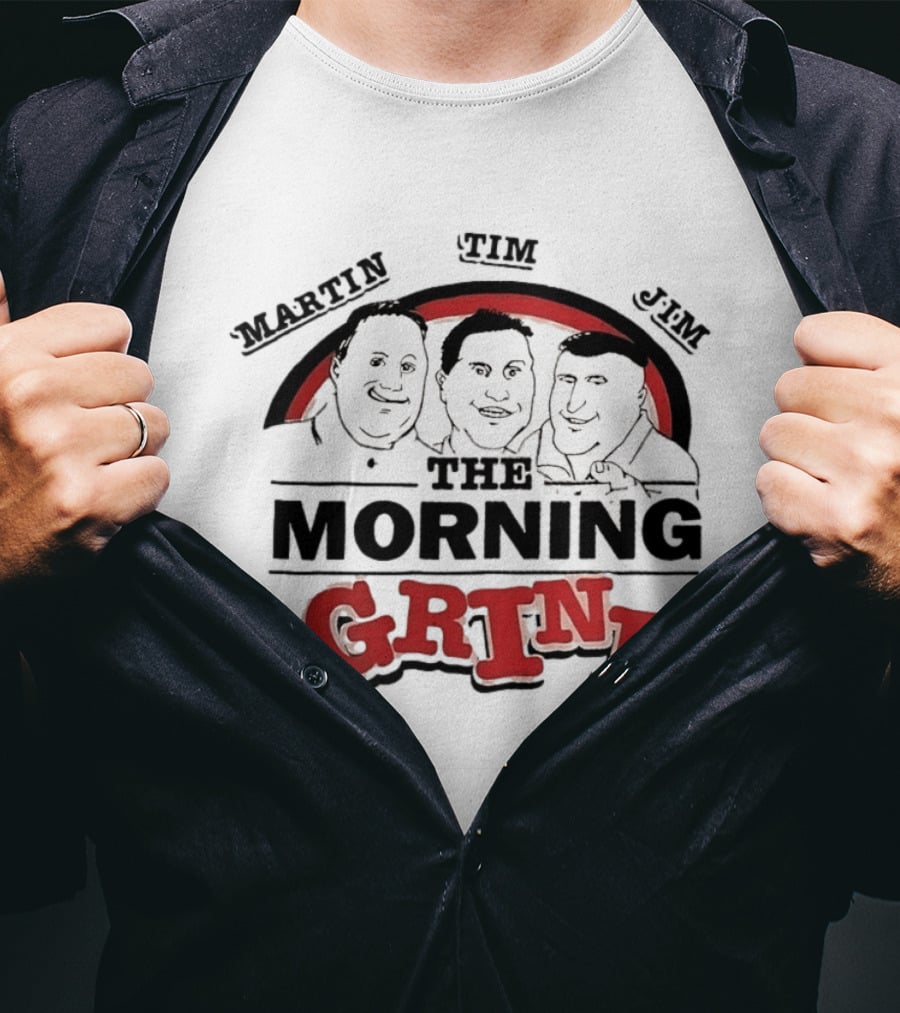Martin Tim Jim The Morning Grind T-Shirt