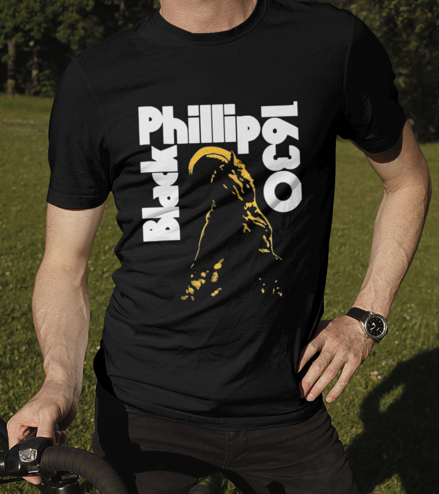 Black Phillip 1630 The Witch A24 Horror Movie T-Shirt