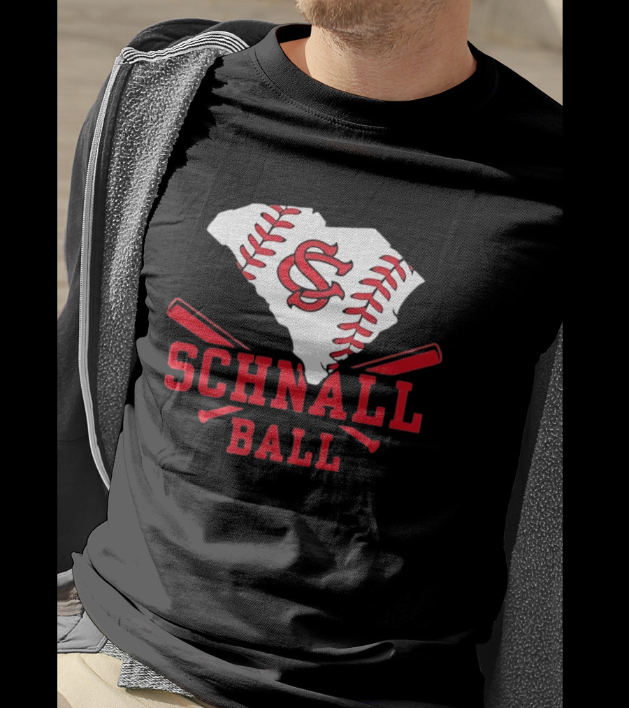 Schnall Ball South Carolina Gamecocks Baseball Paul Mainieri T-Shirt