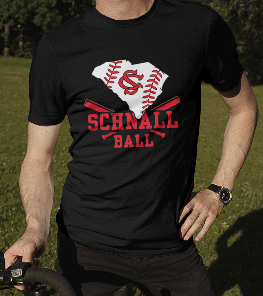 Schnall Ball South Carolina Gamecocks Baseball Paul Mainieri T-Shirt