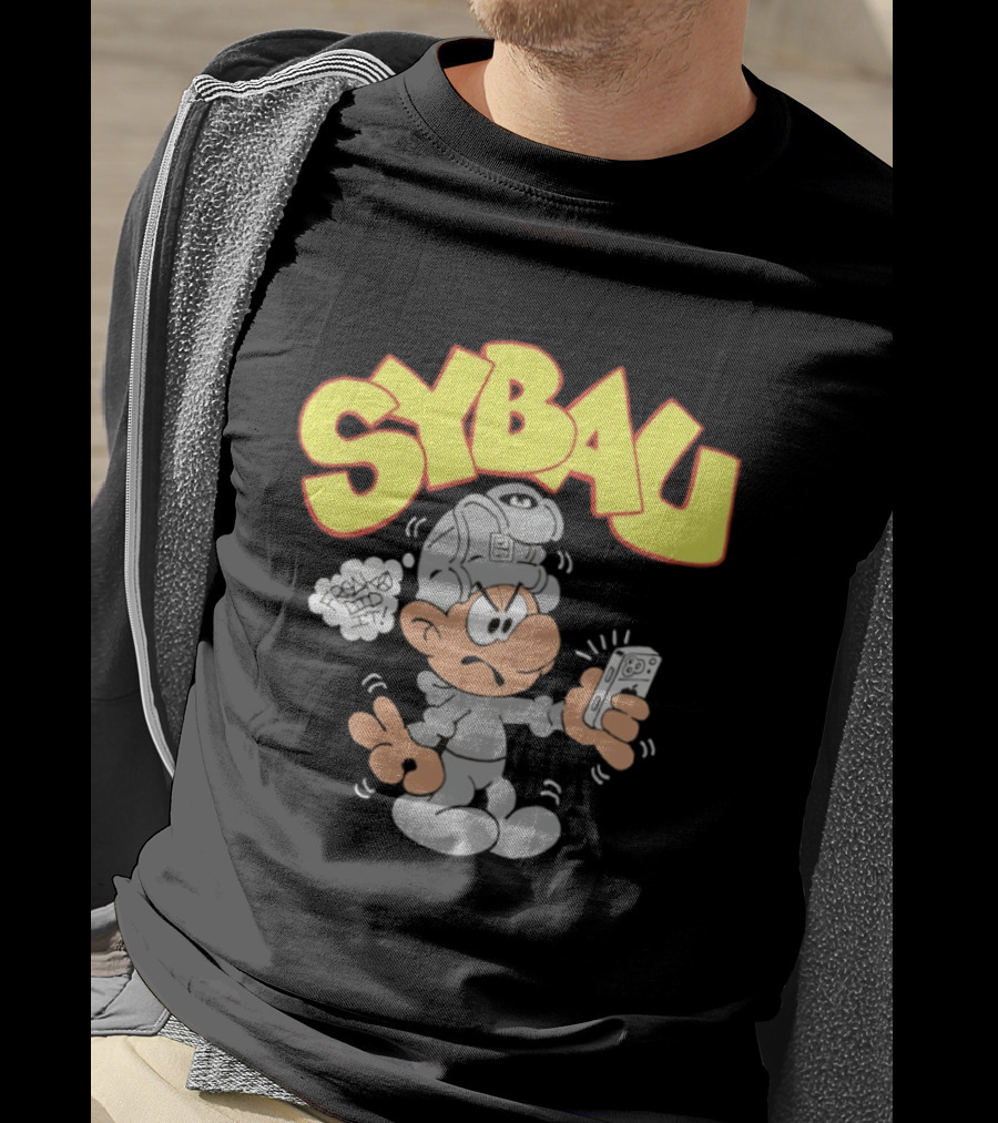Sybau Freako Did It Cartoon Streetwear T-Shirt