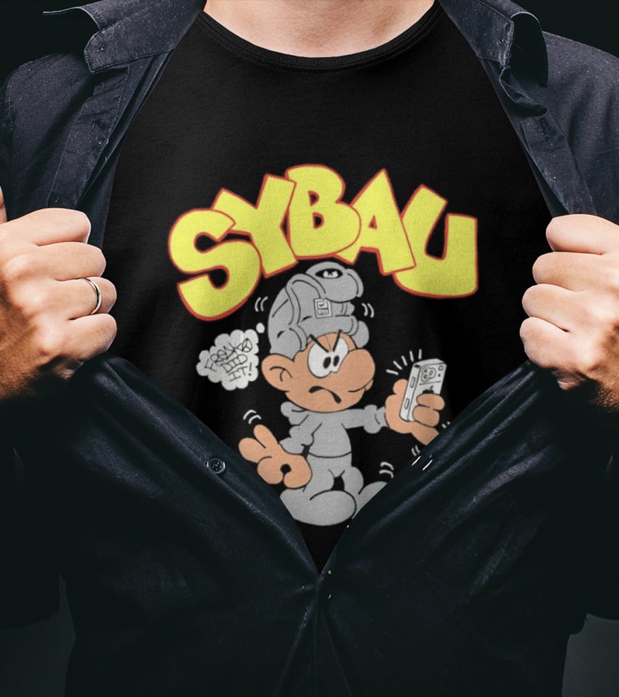 Sybau Freako Did It Cartoon Streetwear T-Shirt