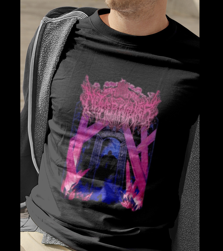 Netherwalker Crystal Knight Gothic Fantasy Portal Enigma T-Shirt