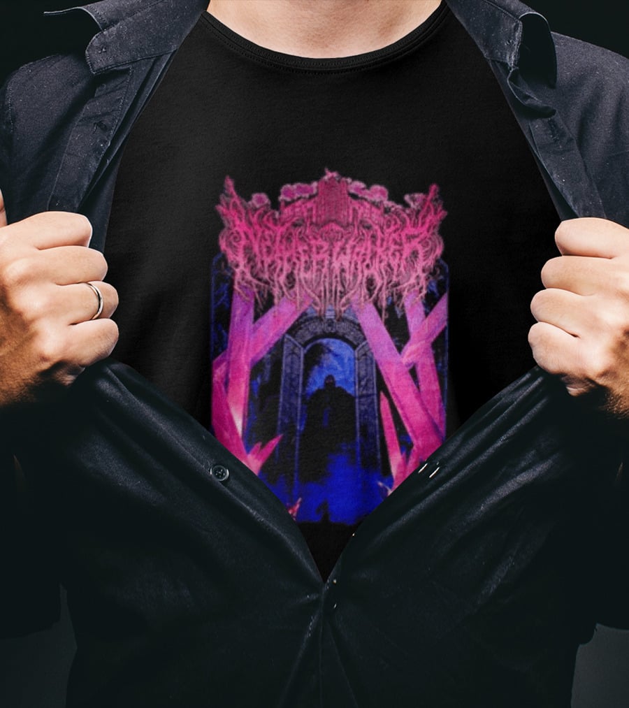 Netherwalker Crystal Knight Gothic Fantasy Portal Enigma T-Shirt