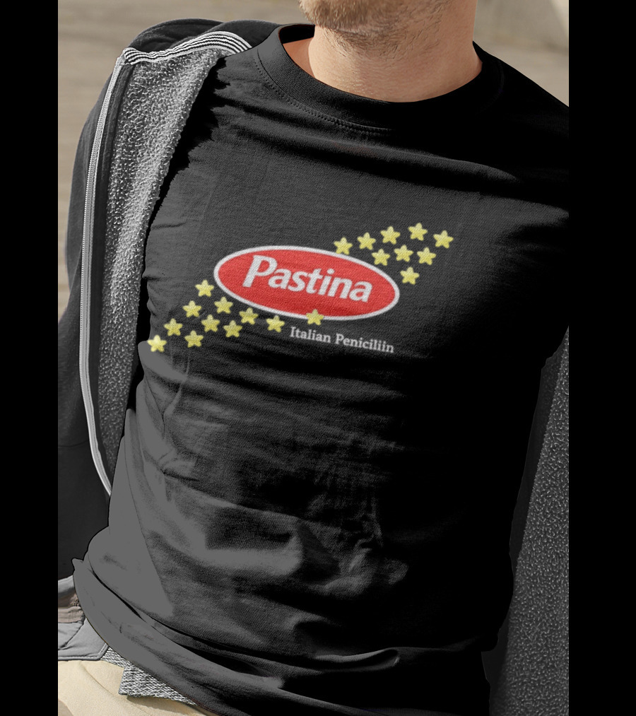 Pastina Italian Penicillin Star Shaped Pasta Comfort Food T-Shirt