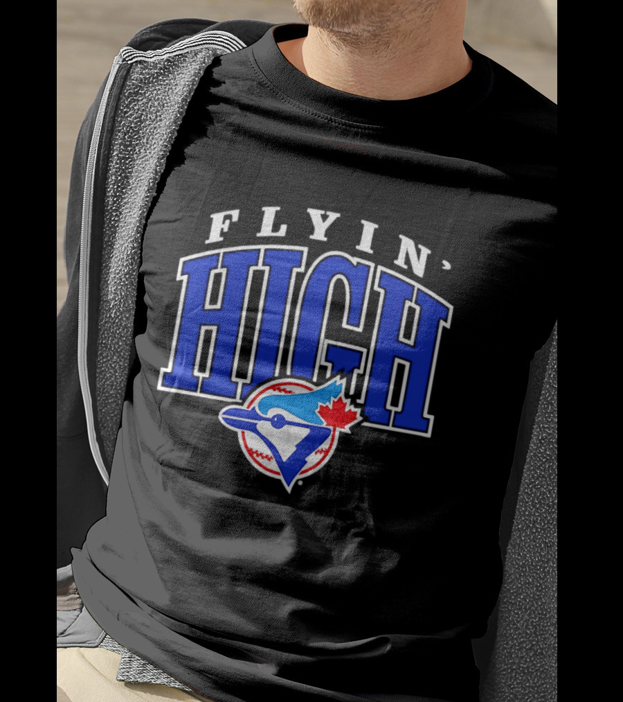 Flyin High Toronto Blue Jays MLB Baseball T-Shirt