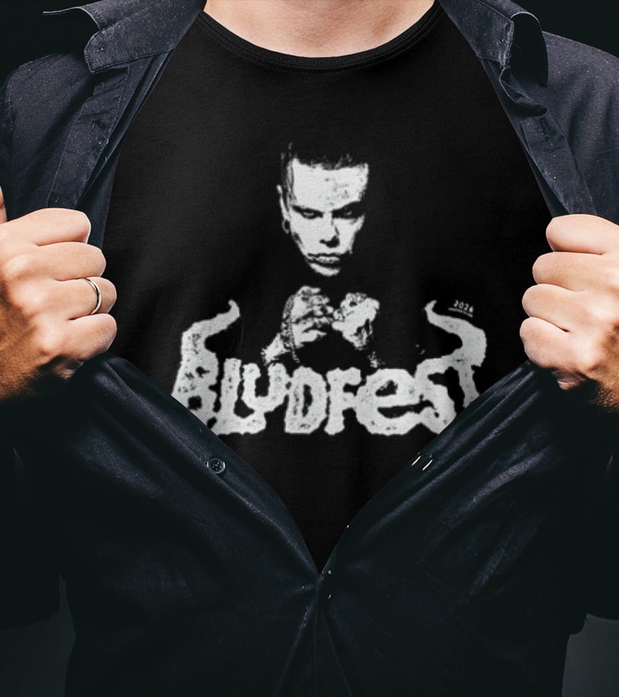 Yungblud Bludfest Portrait Line Up T-Shirt