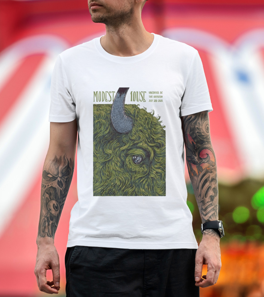 Modest Mouse Vancouver BC The Orpheum July 3 2026 Buffalo T-Shirt