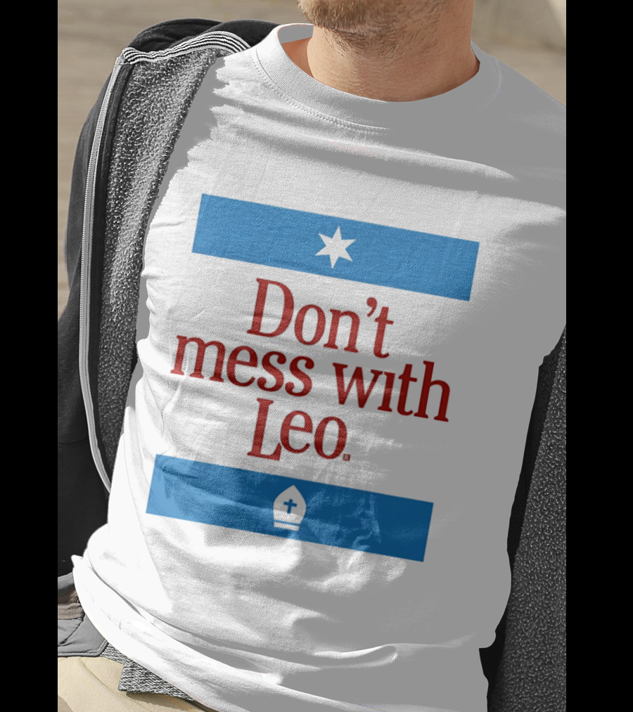 Don't Mess With Leo Mitre Star T-Shirt