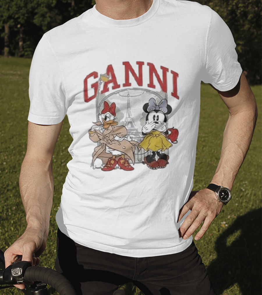 GANNI Disney Minnie Daisy Paris T-Shirt