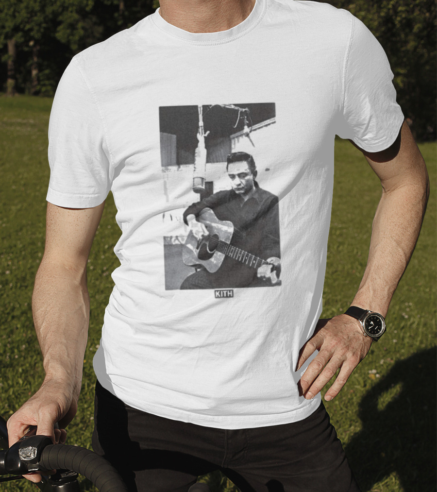 Kith Records Johnny Cash Folsom Prison Retro Music T-Shirt