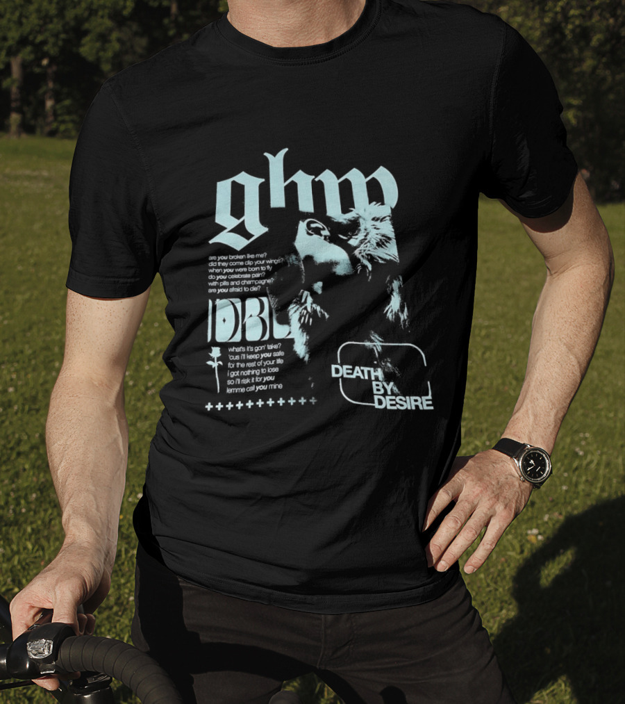 Ghp Death By Desire Are You Broken Like Me DBL T-Shirt