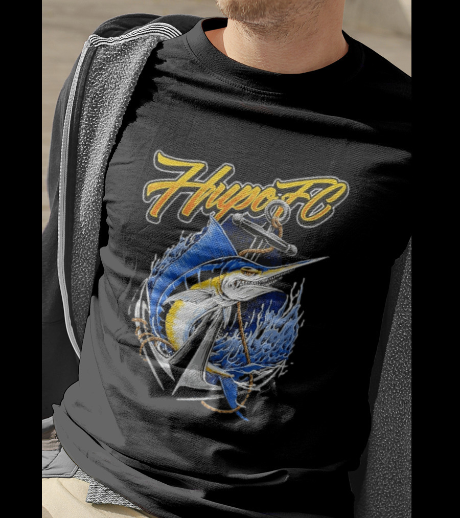 Hypo FC Marlin Fish Anchor Nautical T-Shirt